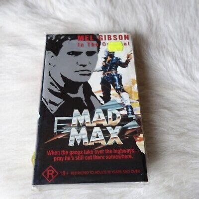 MAD MAX VHS Vintage MAD MAX Movie Clamshell VHS Mad Max Clamshell Video