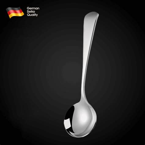 Stainless Steel Soup Spoon Korean Tableware Cutlery Soup Ladle