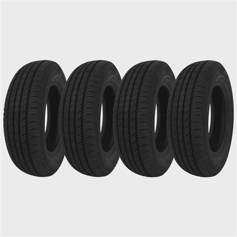 Kit 4 Pneus 185 70R14 Dunlop Sp Touring T1 88T Submarino