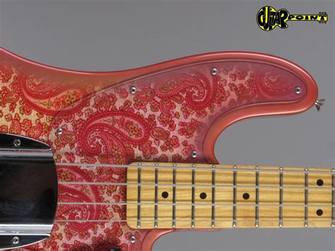 1968 Fender Telecaster Bass Pink Paisley Guitarpoint