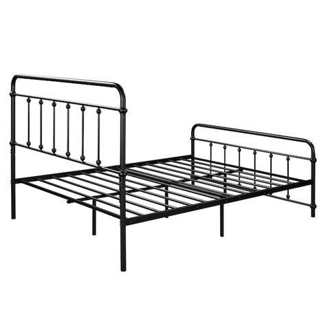 Casainc Metal Platform Bed Black Full Metal Platform Bed In The Beds