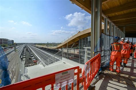 First Look At Under Construction Cambridge South Railway Station As