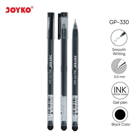 Gel Pen Pulpen Pena Joyko GP 330 Big Fill Gel 0 5 Mm Lazada Indonesia