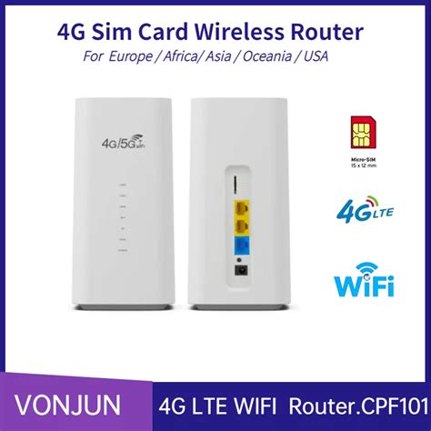 4G LTE CPE Router CPF101 Cat 4 Wireless Hotspot WAN LAN 32 Users