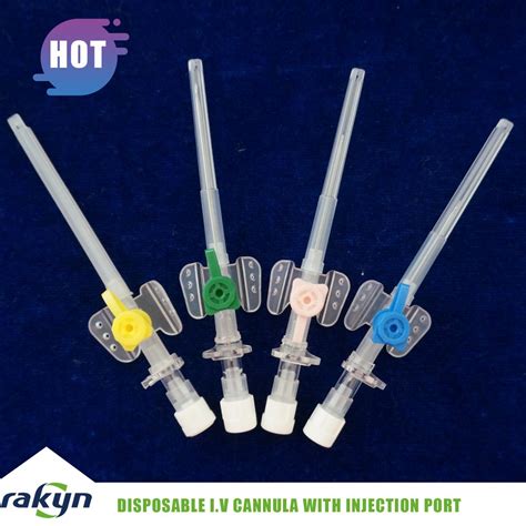 Disposable IV Cannula Introvenous Cannula IV Catheter With Wing Type