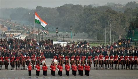 In Pics: Rehearsal Of Beating Retreat Ceremony