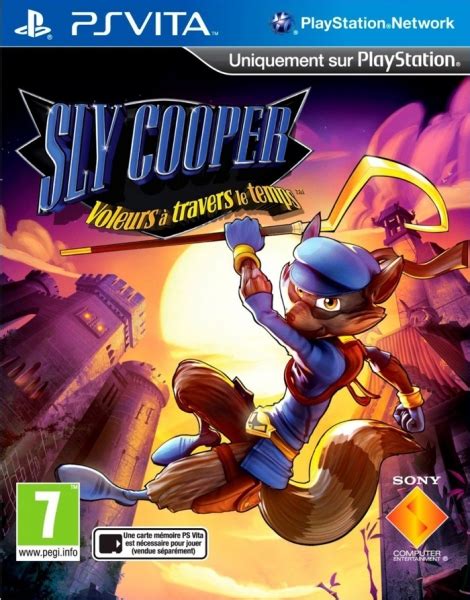 Sly Cooper Voleurs à Travers le Temps PSV Jeu Occasion Pas Cher