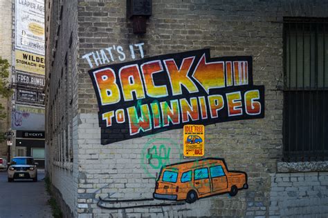 Back To Winnipeg Behind Albert Street Winnipeg Manitoba Bryan