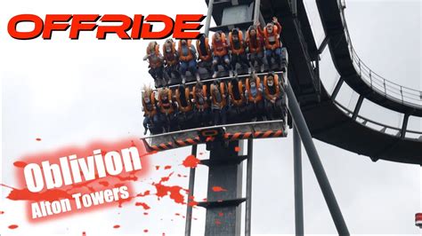 Oblivion Offride Alton Towers Youtube