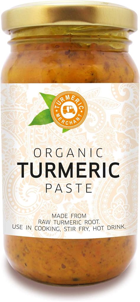 Organic Turmeric Paste Pack Of 1 200g Potent For Health And