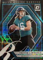 Trevor Lawrence 2021 Optic ESR 1 The Elite Series Rookies Black