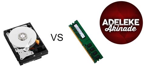 Ram Memory Vs Hard Drive Memory Youtube