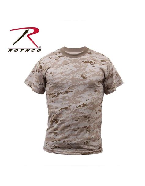 Rothco Digital Camo T Shirt Desert Army Supply Store Military