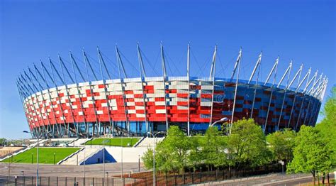 National Stadium In Warsaw Poland Editorial Photography Image Of