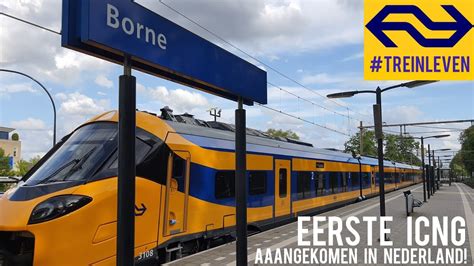 De Eerste Intercity Nieuwe Generatie Wesp Van Ns Is Aangekomen In