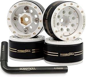 Amazon Hobbysoul Adjustable Offset Beadlock Wheels Brass Rims