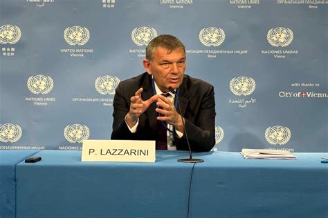 Press briefing by Commissioner-General of UNRWA, Philippe Lazzarini ...