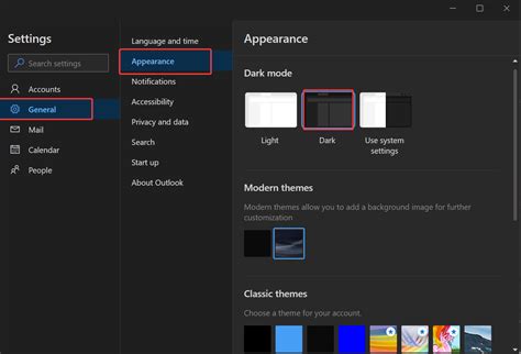 Enable Dark Mode in new Outlook app on Windows 11 - Technoresult