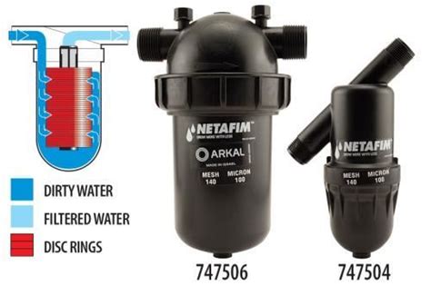 Netafim 25mm Short Arkal Filter Replacement Discs Waterless