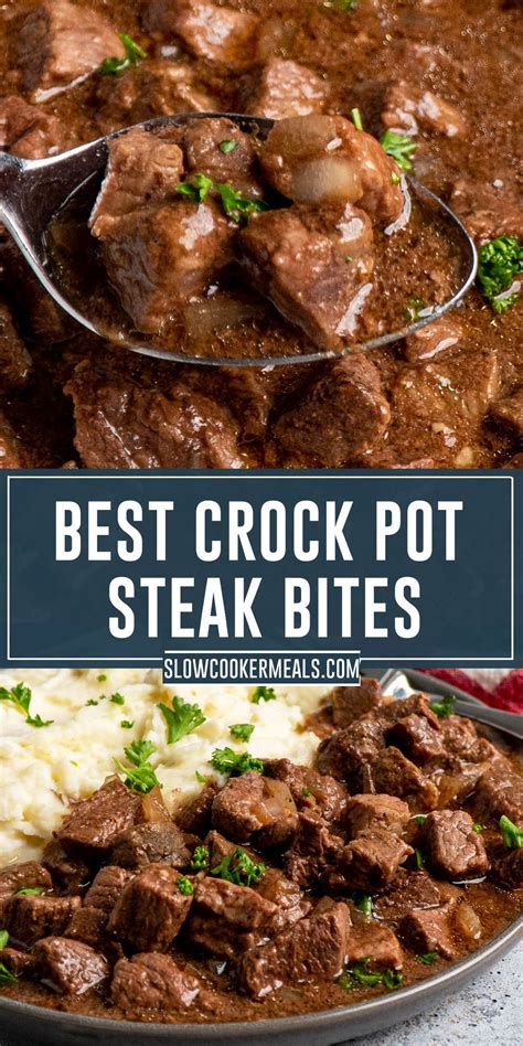 Easy Crockpot Steak Bites Recipe Artofit