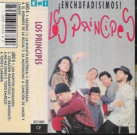 Los Principes Album Enchufadisimos Sello Emi Cassette En Venta En