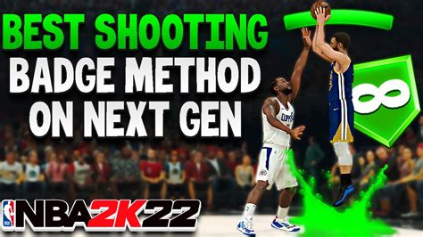 How To Get SHOOTING BADGES In NBA 2K22 Next Gen Fast And Easy Shooting