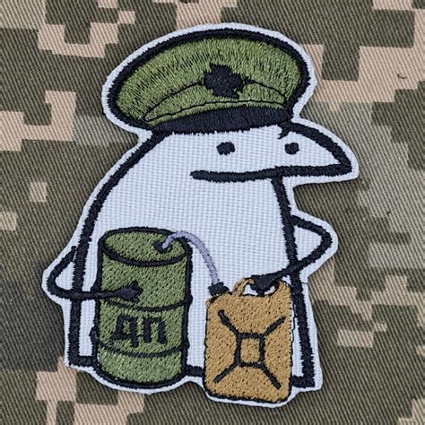 Нашивка ПММ шеврон флорки Вишивка