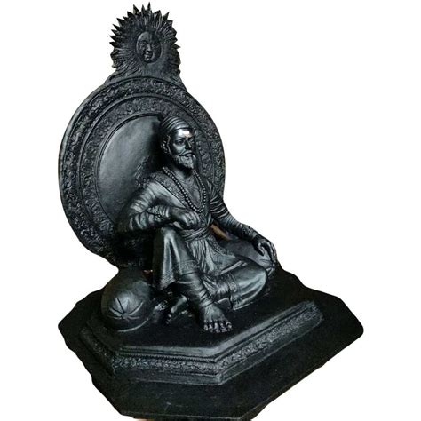 Golden Marble Chhatrapati Shivaji Maharaj Murti For Home At Rs