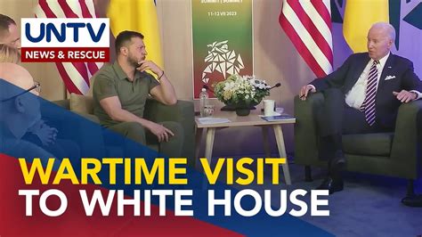 Ukraine Pres Zelenskyy Muling Bibisita Sa Washington Para Humingi Ng