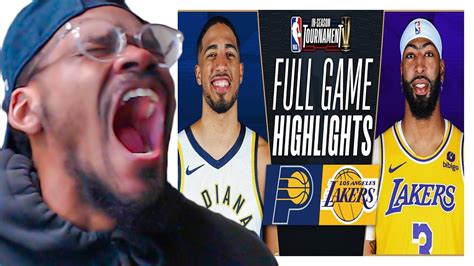 The Defense Los Angeles Lakers Vs Indiana Pacers Full Game Highlights