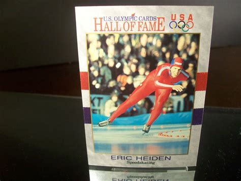 Eric Heiden Impel Marketing U S Olympic Hall Of Fame Card