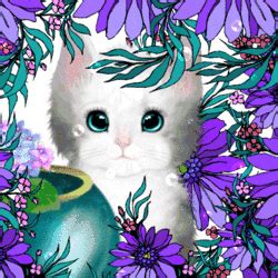 Смешные и милые картинки кошек движущиеся анимации