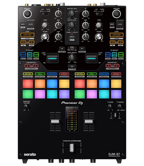 Скретч-микшер PIONEER DJM-S7 двухканальный по цене 263988 руб - купить ...