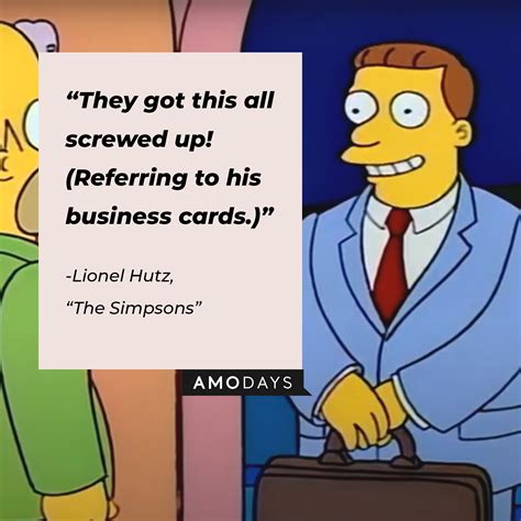 Lionel Hutz Quotes The Simpsonss Hilarious Lawyer