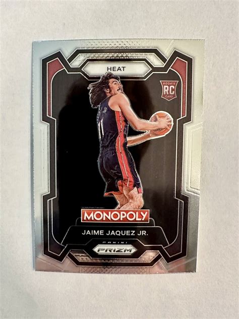 Jaime Jaquez Jr Rc Panini Prizm Monopoly Rookie Rc