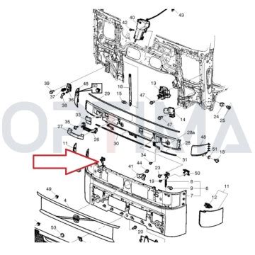 Front Grille Hinge Right Volvo Fh