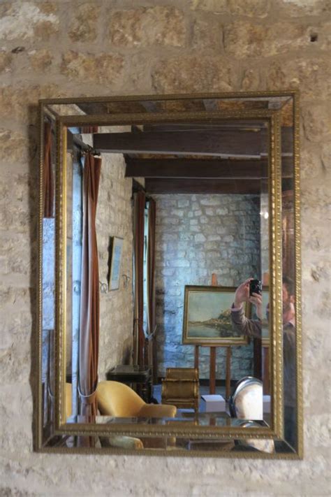 Lot De Miroir Parecloses Napol On Iii De Style Louis Xvi En Bois Et