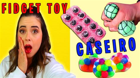 Como Fazer Fidget Toys Caseiro Diy Fidget Toys Viral Tiktok Fidget