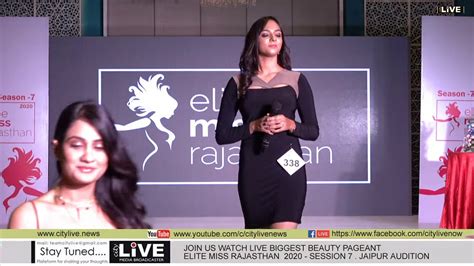 Citylive Live Elite Miss Rajasthan 2020 Audition Round Part 5