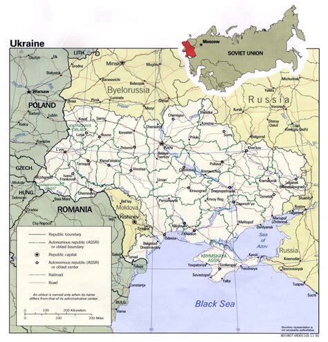 Detailed Political Map Of Ukraine Ukraine Detailed Political Map Maps Of All