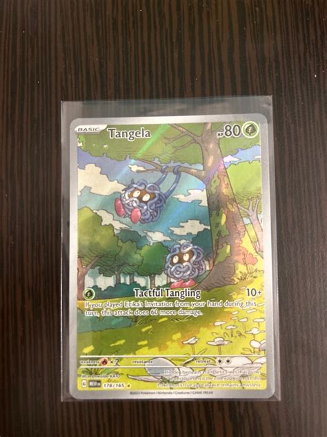 Pokemon 151 - Tangela, Hobbies & Toys, Toys & Games on Carousell