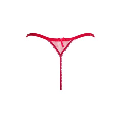 Glory Ouvert G String BonBon Lingerie Wolf Badger