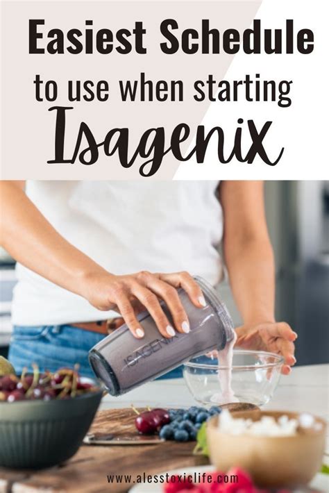 Easiest Calendar To Get Started Using Isagenix A Less Toxic Life