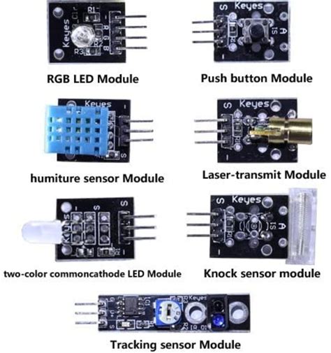 37pcs Sensor Kit for Arduino Online UK- Kunkune