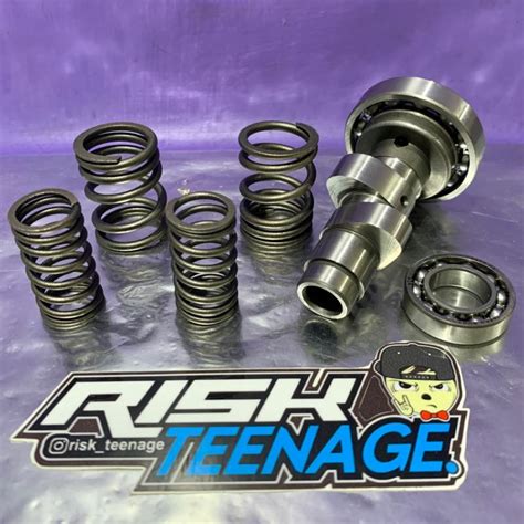 Paket Cam Noken As Racing Per Klep Jepang Double Spring Grand Supra