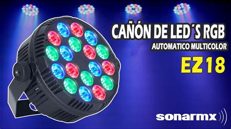 Ez Led Ca N De Leds Rgb X Autom Tico Multicolor Audioritmico