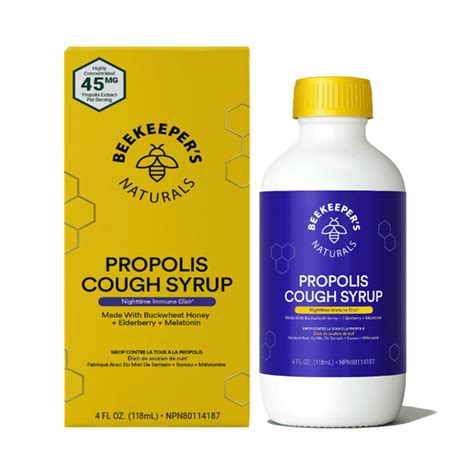 Beekeeper S Naturals Propolis Cough Syrup Nighttime 118ml Rise Market