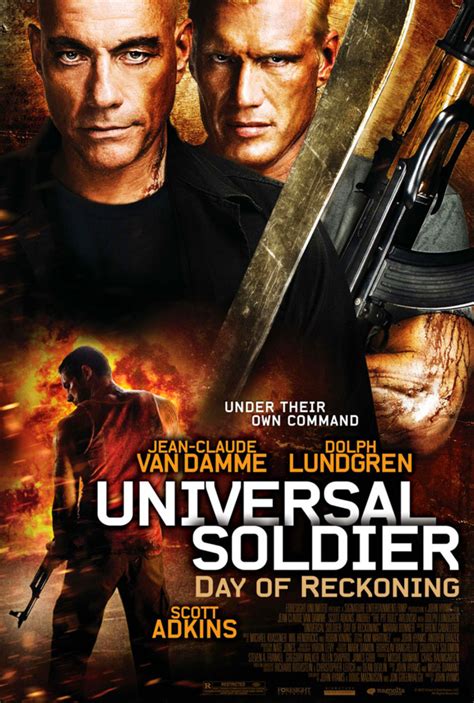 Universal Soldier: Day of Reckoning Original 2012 U.S. One Sheet Movie ...