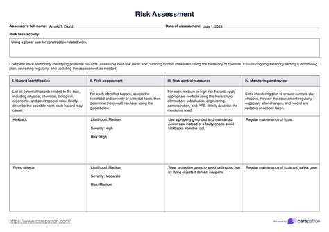 Risk Assessment Template Pdf Risk Risk Assessment Bilarasa My XXX Hot Girl