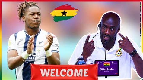 Otto Addo Names New Dangerous Striker In Black Stars Squad New